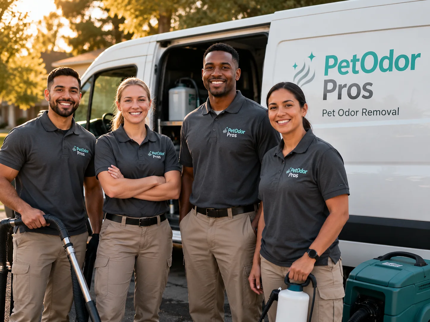 Pet Odor Removal team serving Blossom, TX